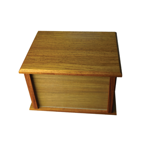 Wooden photo box pet farewells